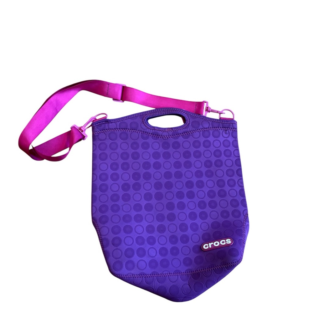 Crocs Purple and Pink Women's Bag